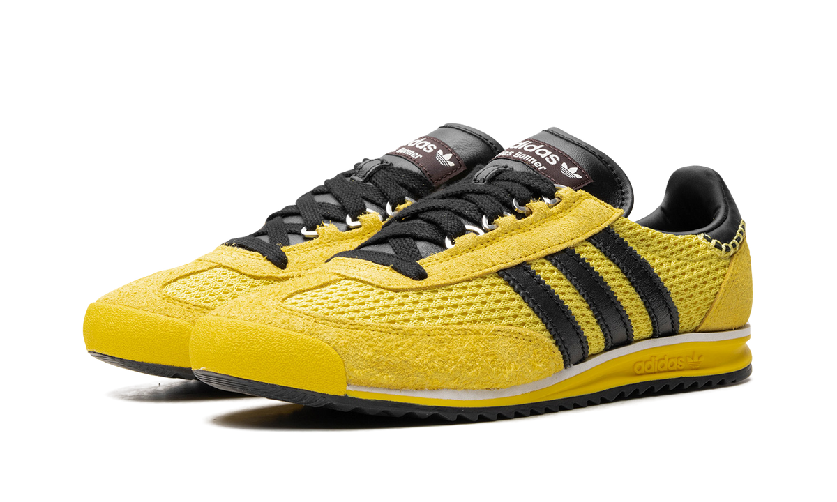 Overkicks - Adidas SL76 Wales Bonner Yellow (IH9906) - vista trasera