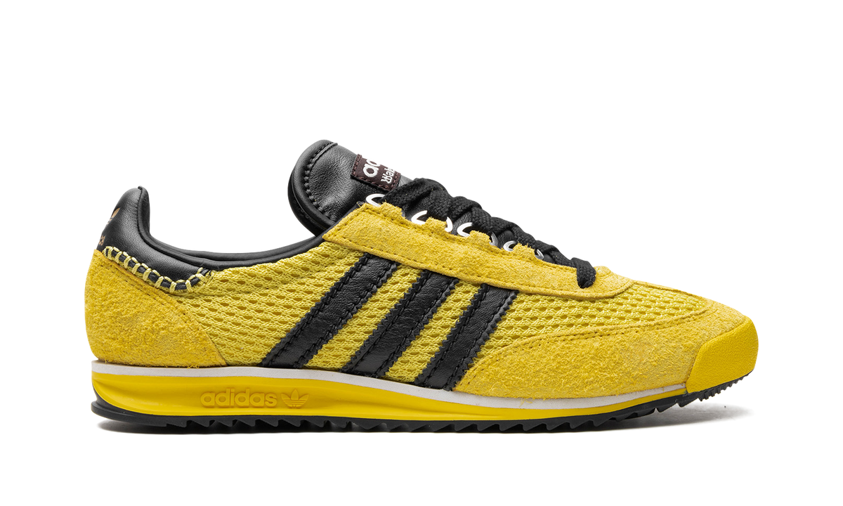 Overkicks - Adidas SL76 Wales Bonner Yellow (IH9906) - detalle talón