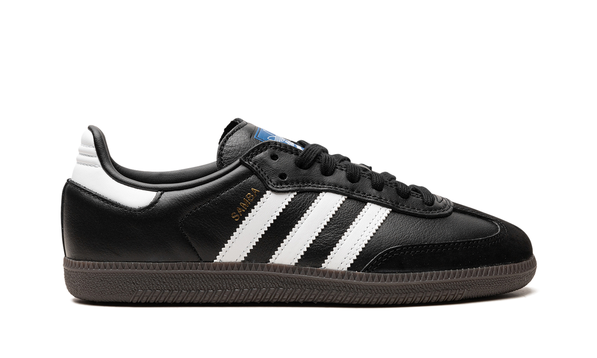 Overkicks - Adidas Samba ADV Black Gum (GW3159 / IE3100) - detalle talón