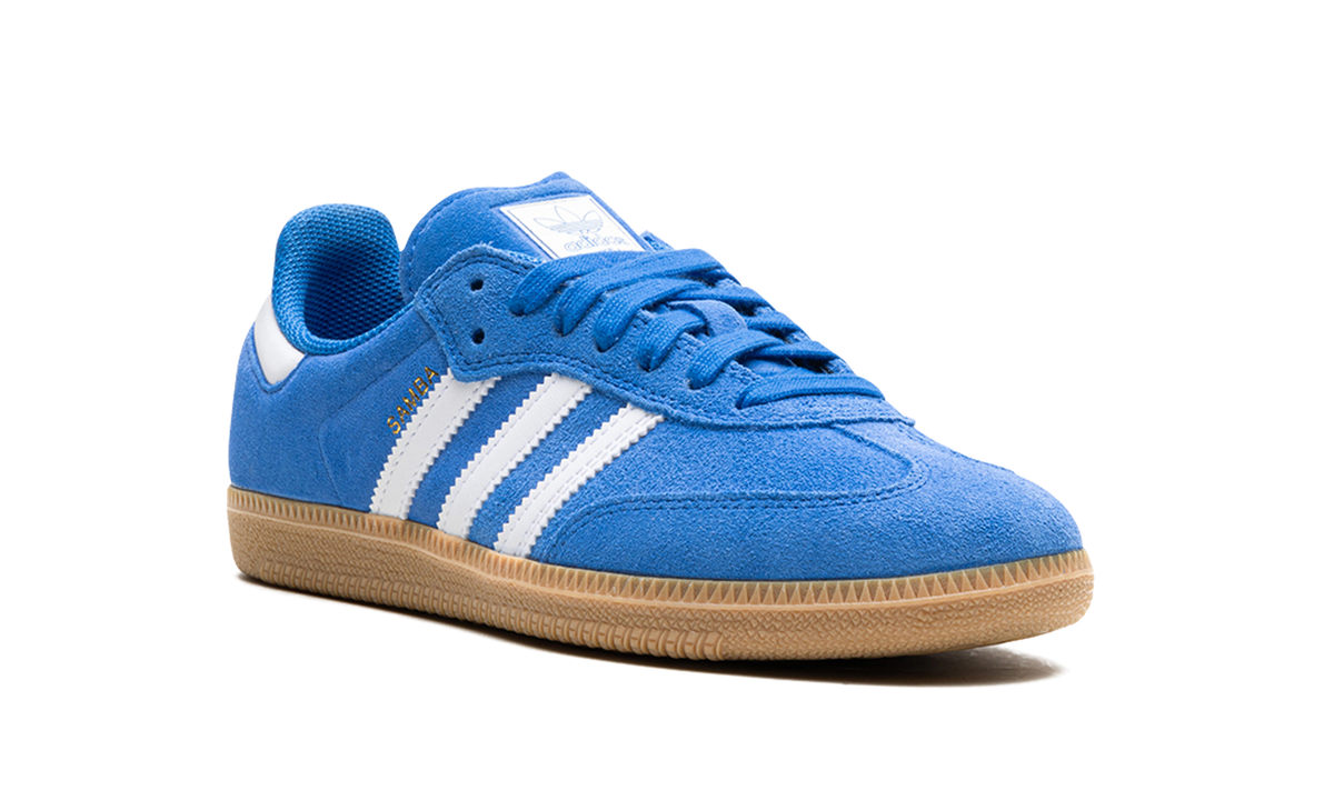 Overkicks - Adidas Samba ADV Blue Bird (JP5719) - detalle lateral interior