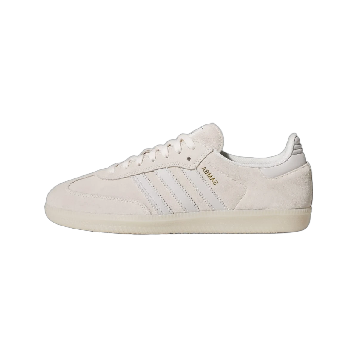 Overkicks - Adidas Samba ADV Chalk White Grey Carbon (JP5860) - vista lateral