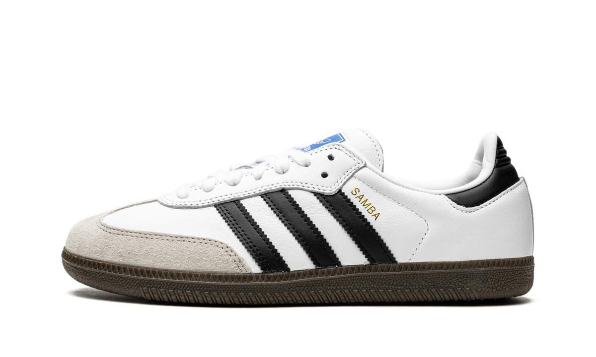 Overkicks - Adidas Samba ADV Cloud White Core Black (GZ8477) - vista lateral