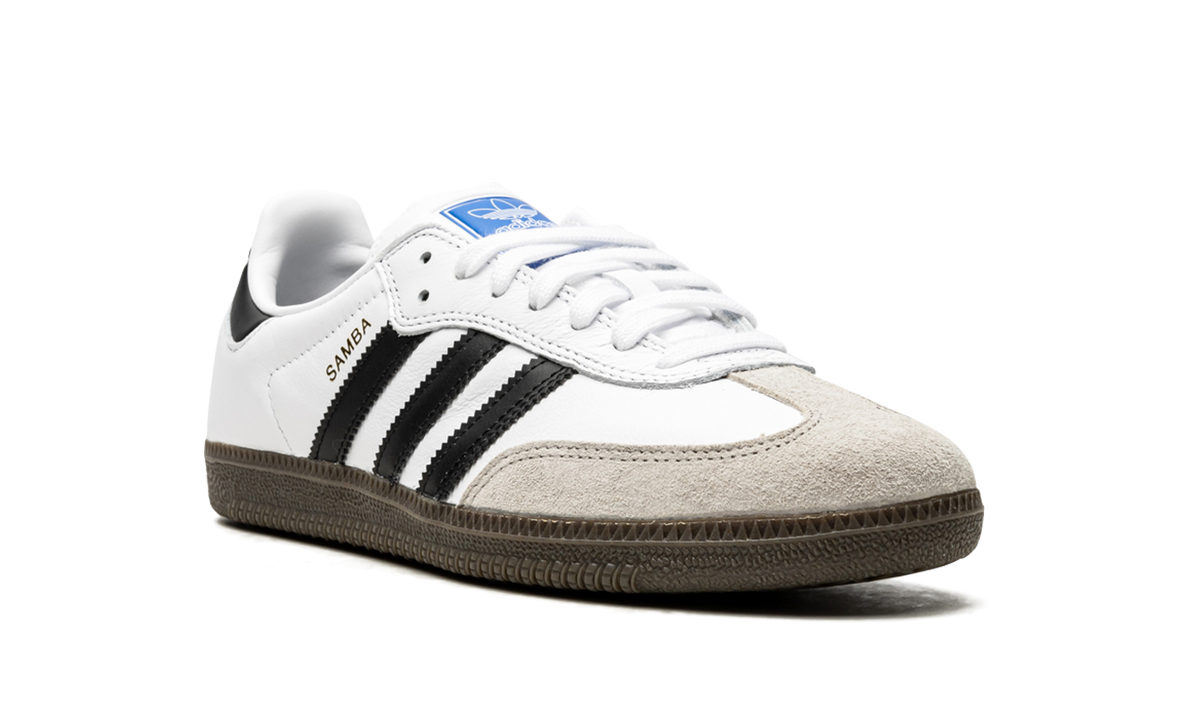 Overkicks - Adidas Samba ADV Cloud White Core Black (GZ8477) - detalle lateral interior