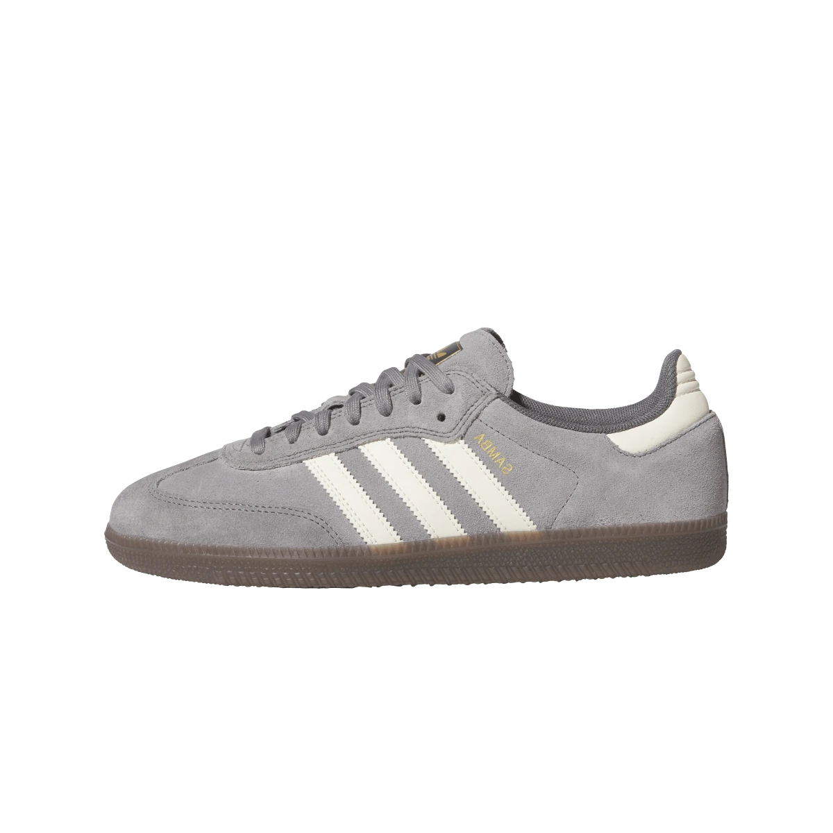 Overkicks - Adidas Samba ADV Grey Four Cream White (HQ7541) - vista lateral