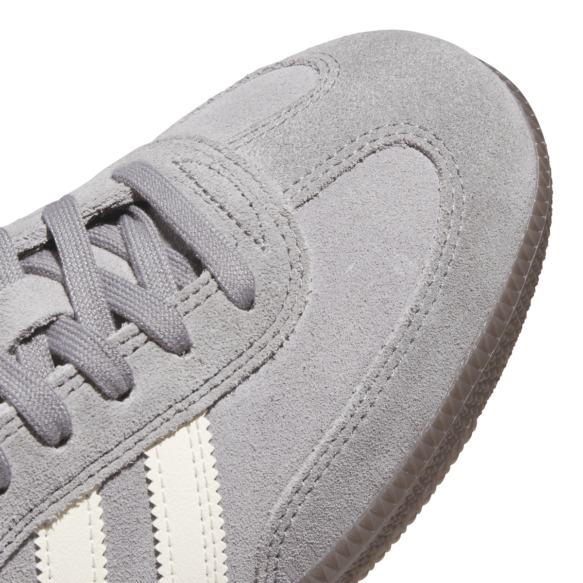 Overkicks - Adidas Samba ADV Grey Four Cream White (HQ7541) - detalle lateral interior