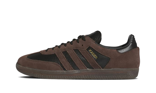 Overkicks - Adidas Samba ADV Kader Sylla Brown Gum (IF9235) - vista lateral