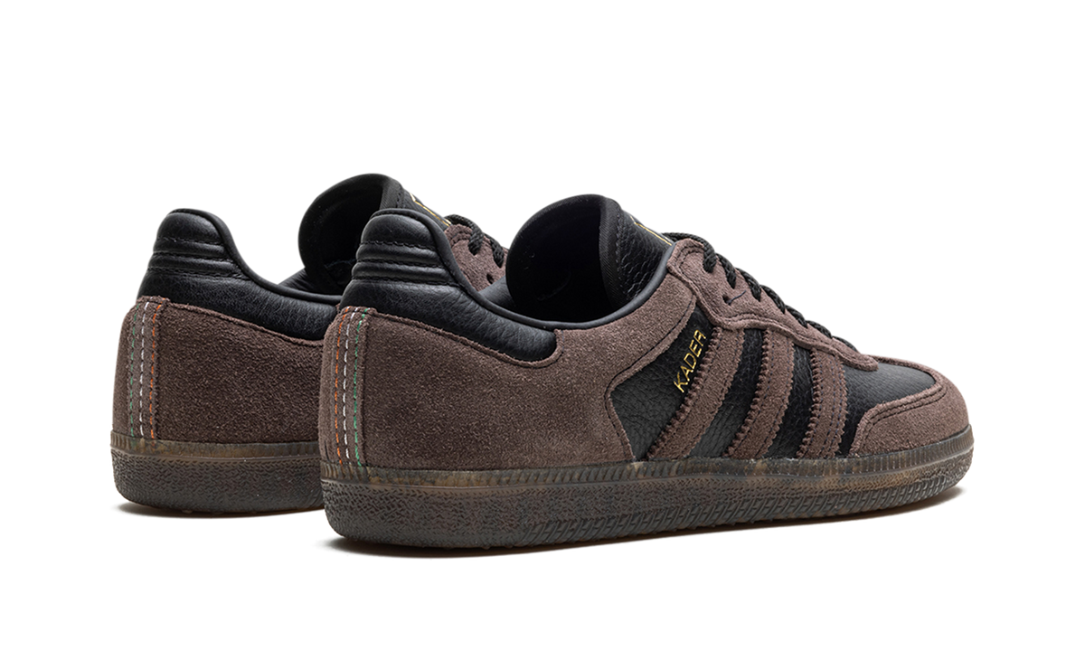 Overkicks - Adidas Samba ADV Kader Sylla Brown Gum (IF9235) - par completo