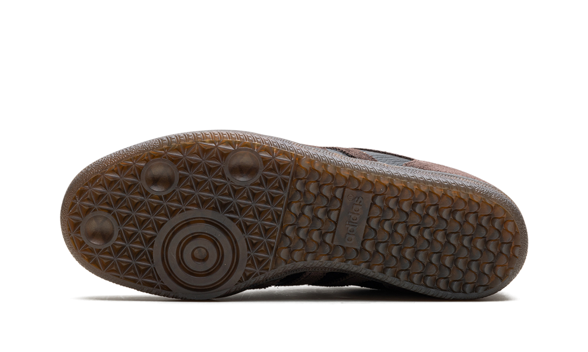 Overkicks - Adidas Samba ADV Kader Sylla Brown Gum (IF9235) - vista superior