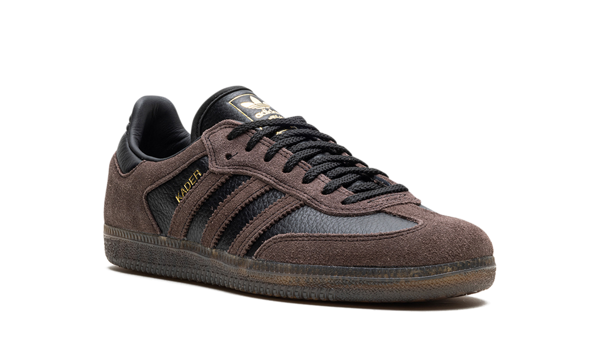 Overkicks - Adidas Samba ADV Kader Sylla Brown Gum (IF9235) - detalle