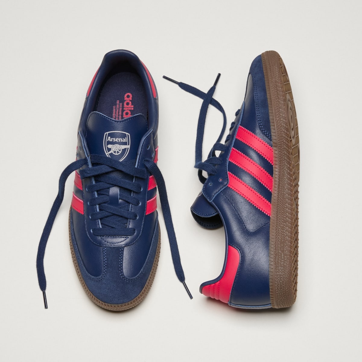 Overkicks - Adidas Samba Arsenal (JQ4037) - detalle suela