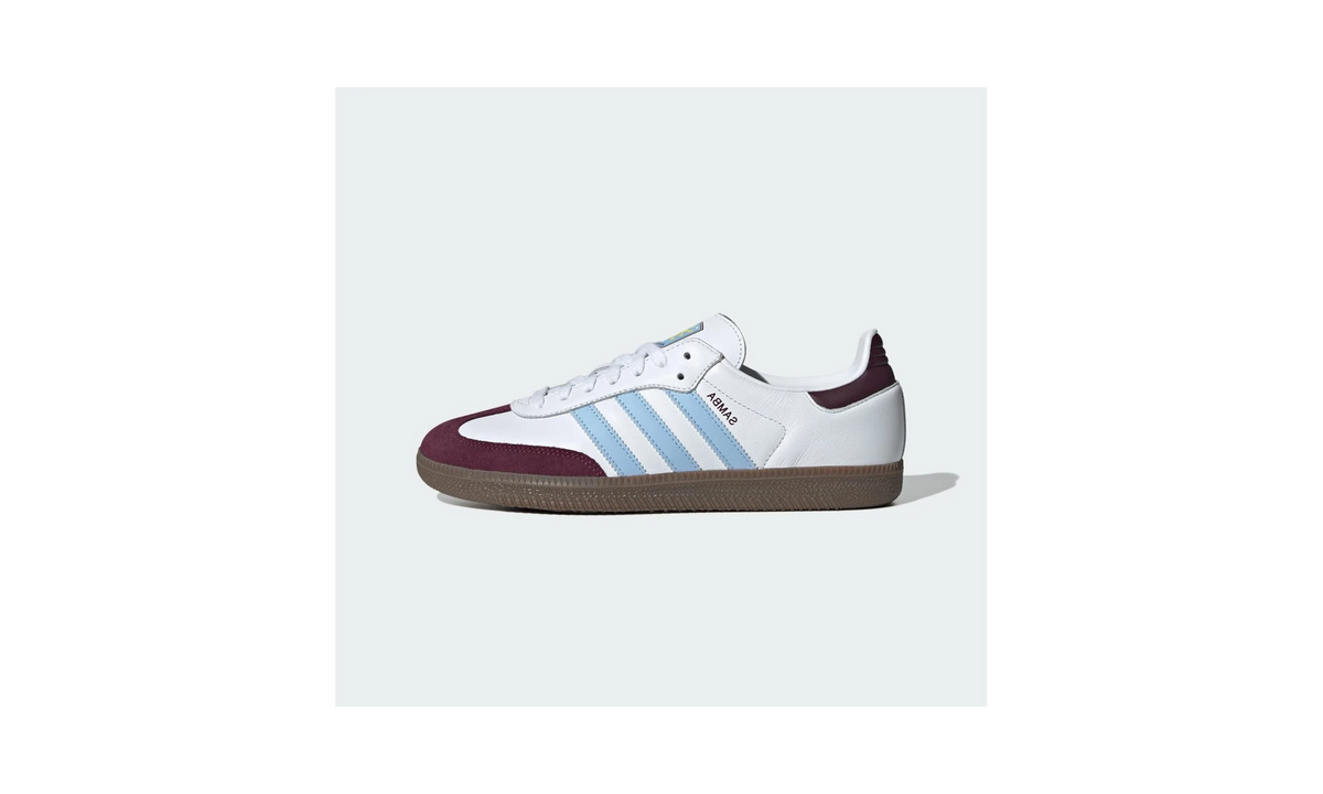Overkicks - Adidas Samba Aston Villa (JQ4042) - vista lateral