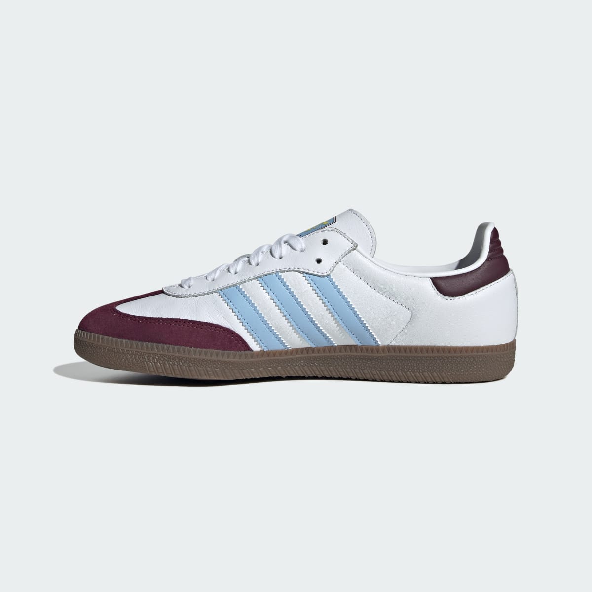 Overkicks - Adidas Samba Aston Villa (JQ4042) - detalle talón