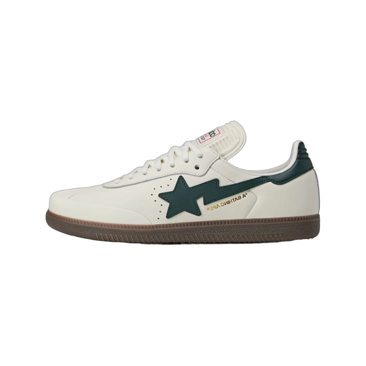 Overkicks - Adidas Samba Bape World Cup Pack White Forest (KJ8852) - vista lateral
