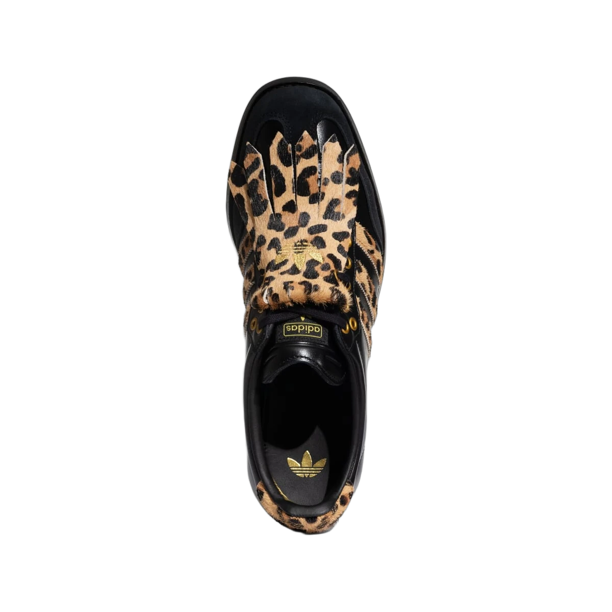 Overkicks - Adidas Samba Bowling Shoe Leopard Black (KK2824) - par completo