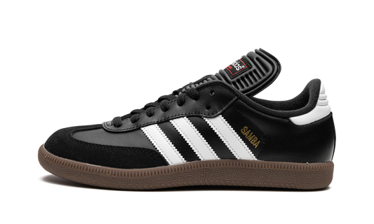 Overkicks - Adidas Samba Classic Black White Dark Gum (034563) - vista lateral