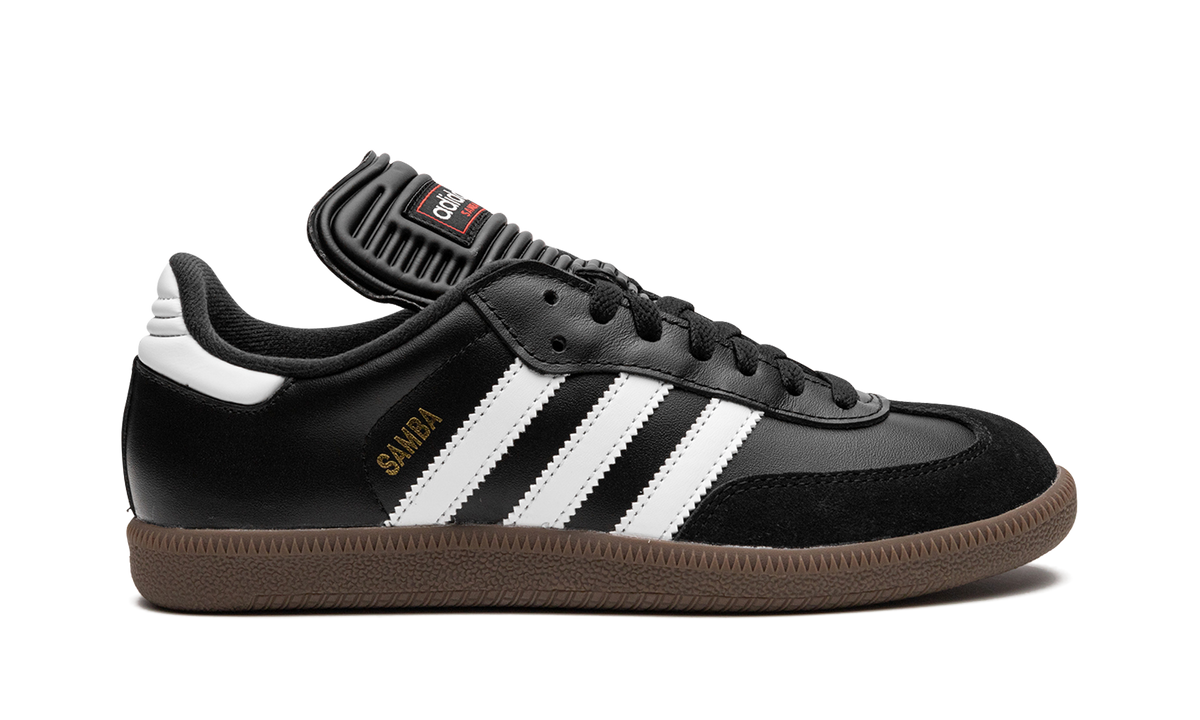 Overkicks - Adidas Samba Classic Black White Dark Gum (034563) - detalle talón