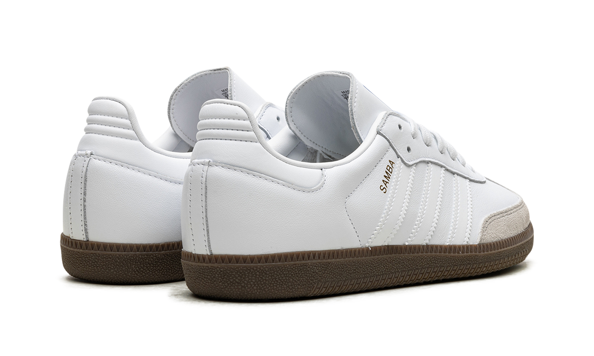 Overkicks - Adidas Samba Cloud White Blue Gum (IE3439) - par completo
