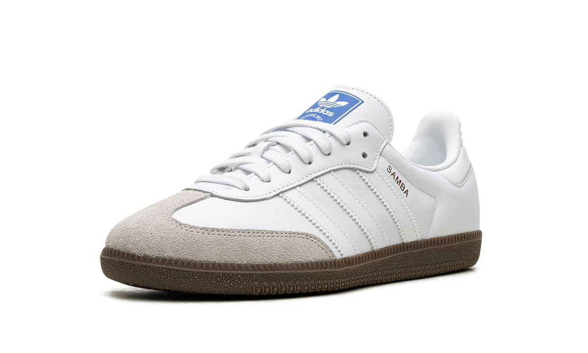 Overkicks - Adidas Samba Cloud White Blue Gum (IE3439) - detalle suela