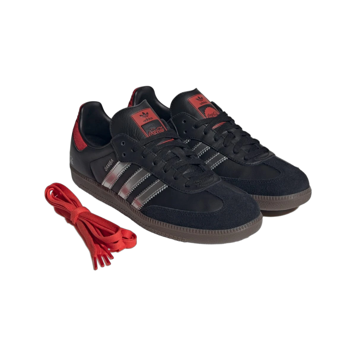 Overkicks - Adidas Samba Coca-Cola Black (KH6880) - vista trasera