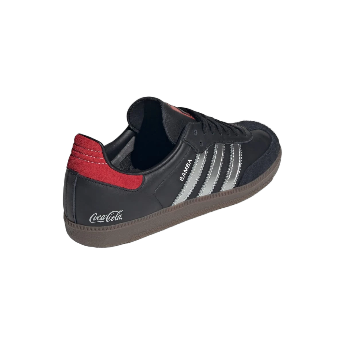 Overkicks - Adidas Samba Coca-Cola Black (KH6880) - detalle talón