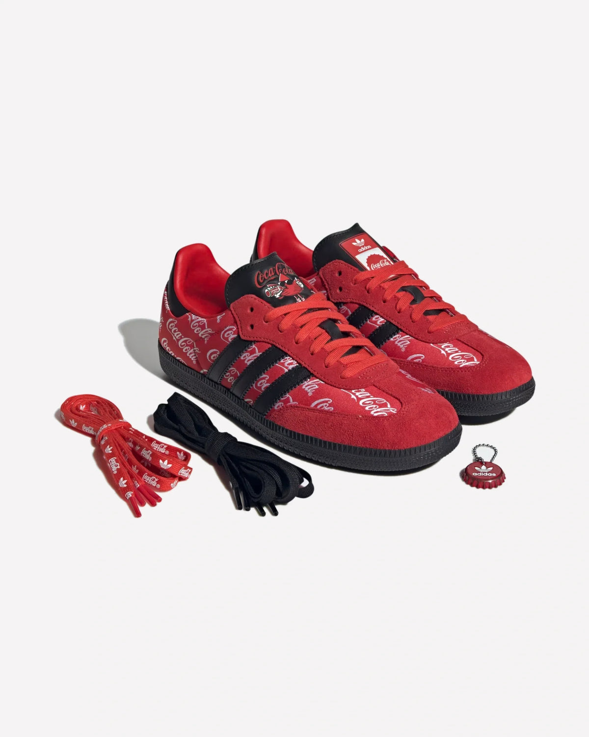 Overkicks - Adidas Samba Coca-Cola Red (KH6893) - imagen 3