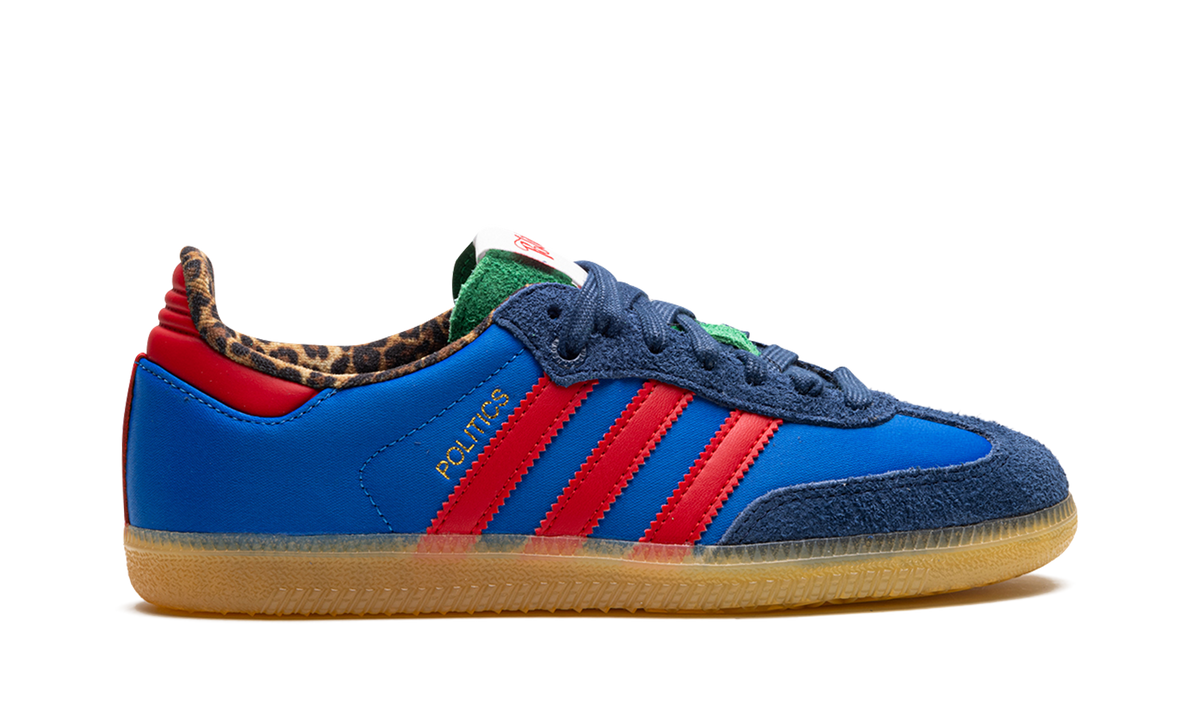 Overkicks - Adidas Samba Consortium Cup Sneaker Politics (IE0173) - detalle talón