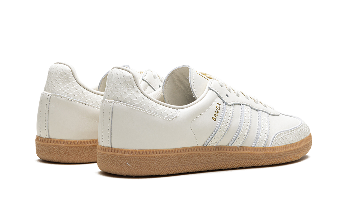 Overkicks - Adidas Samba Core White Snakeskin (IF1985) - par completo