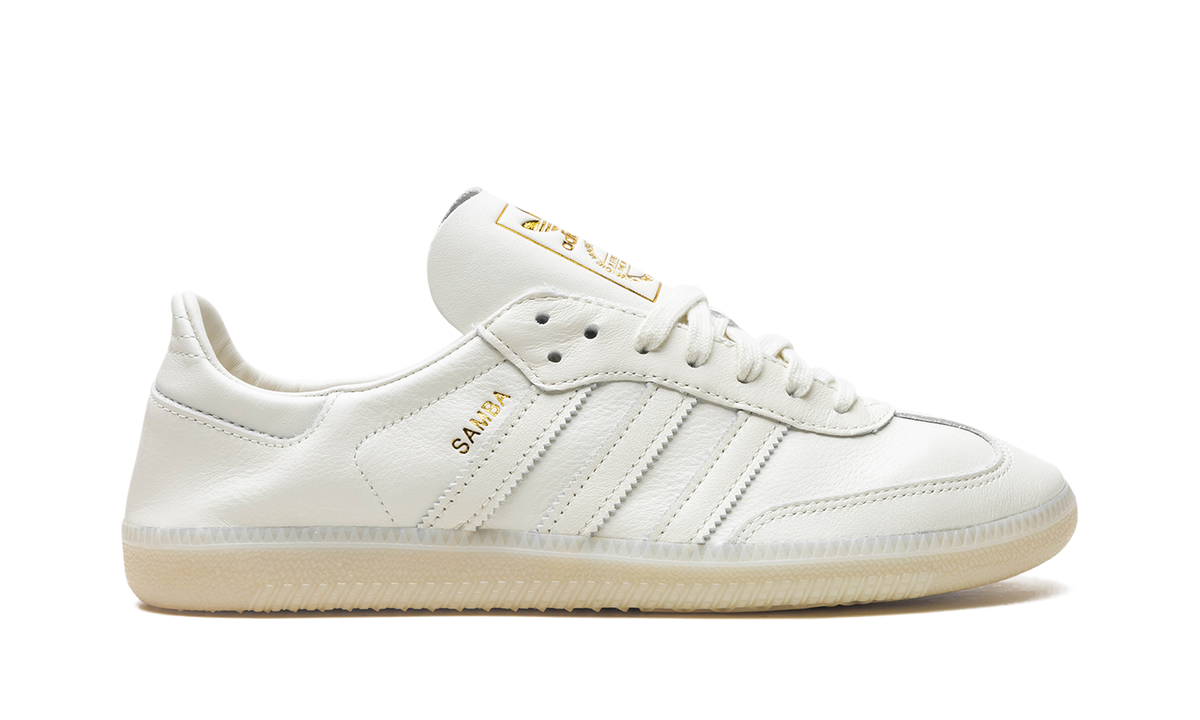 Overkicks - Adidas Samba Decon Ivory (IG6171) - detalle talón
