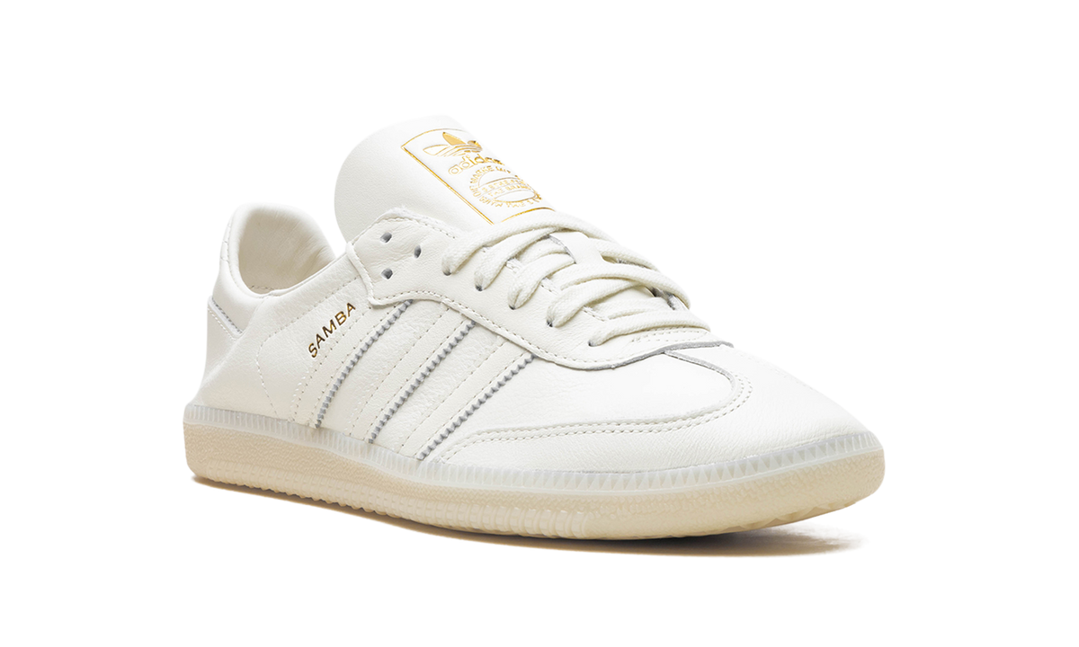 Overkicks - Adidas Samba Decon Ivory (IG6171) - detalle lateral interior