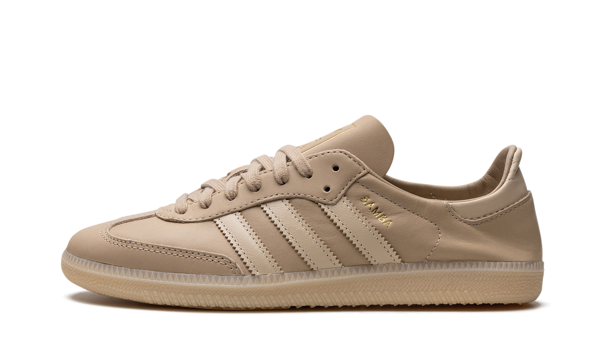 Overkicks - Adidas Samba Decon Magic Beige Sand Strata (IH5382) - vista lateral