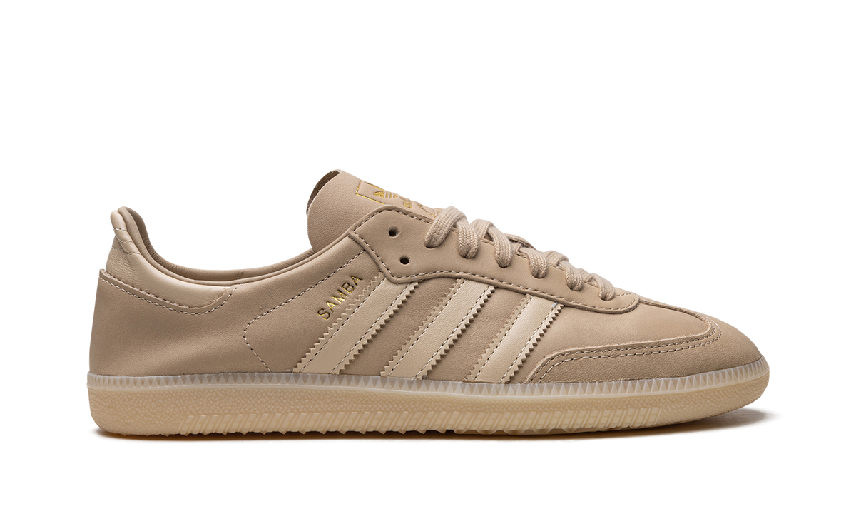 Overkicks - Adidas Samba Decon Magic Beige Sand Strata (IH5382) - detalle talón