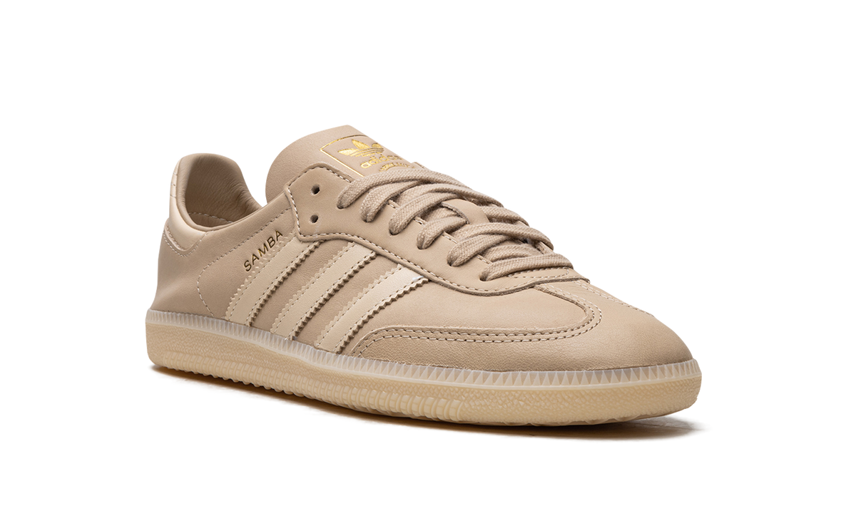 Overkicks - Adidas Samba Decon Magic Beige Sand Strata (IH5382) - detalle lateral interior