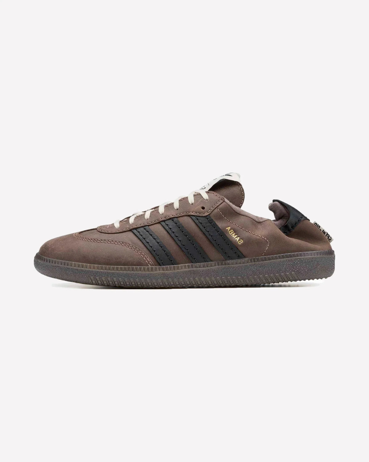 Overkicks - Adidas Samba Decon Song For The Mute Brown (HP8256) - vista lateral