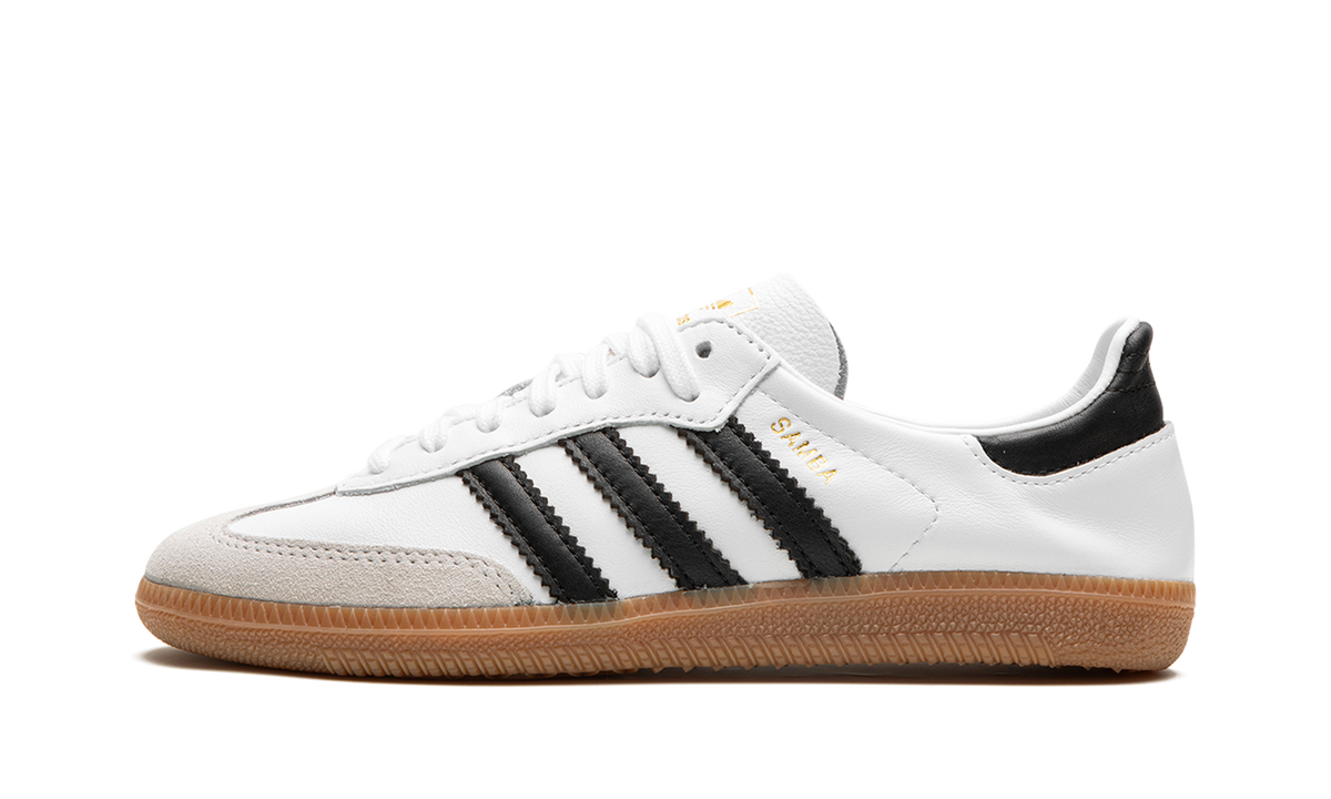 Overkicks - Adidas Samba Decon White Black Gum (IF0642) - vista lateral