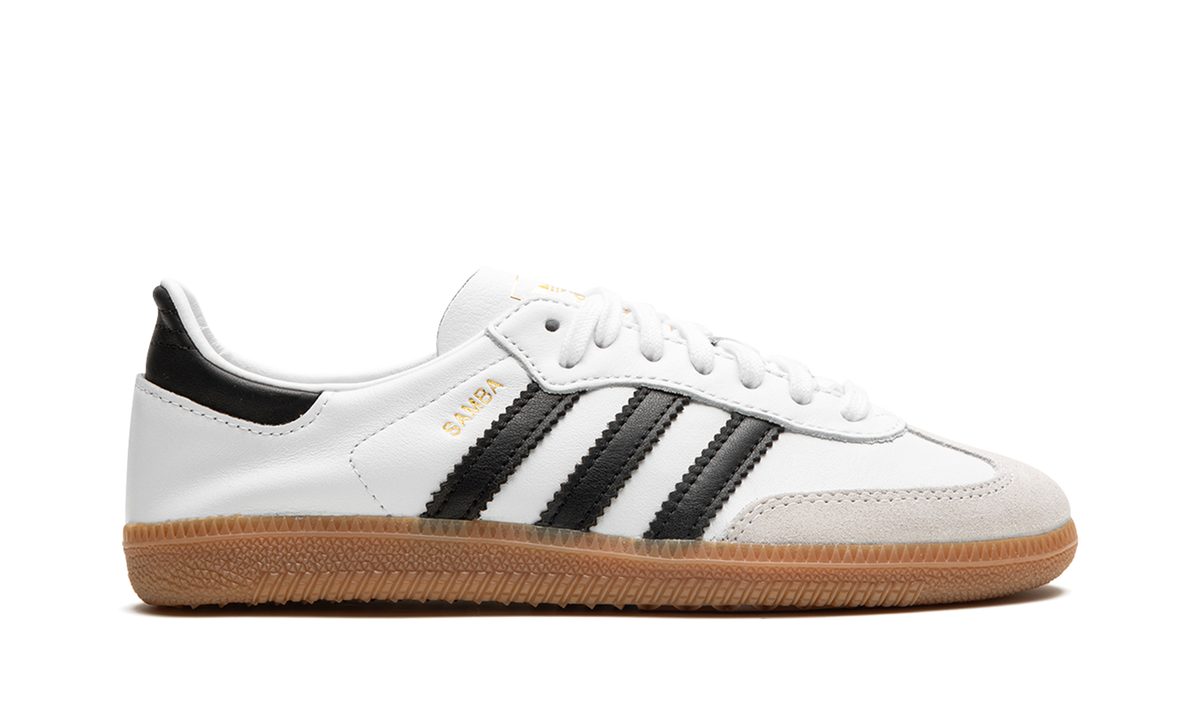 Overkicks - Adidas Samba Decon White Black Gum (IF0642) - detalle talón