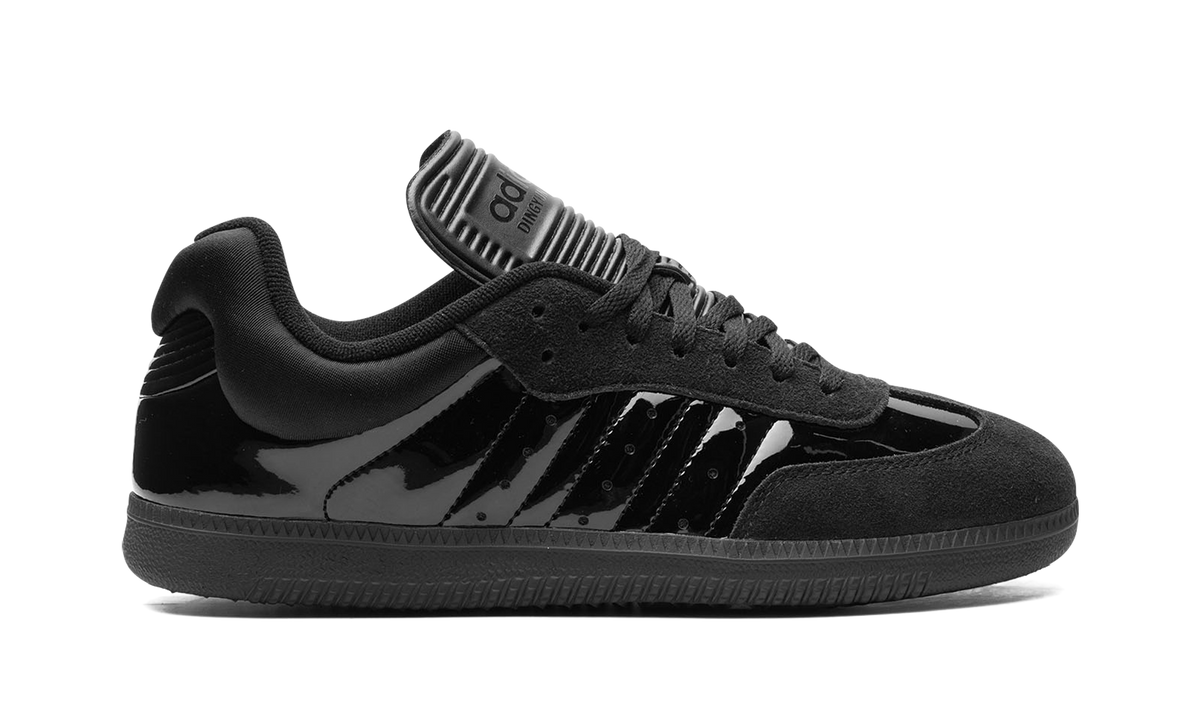 Overkicks - Adidas Samba Dingyun Zhang Black (IE3176) - detalle talón
