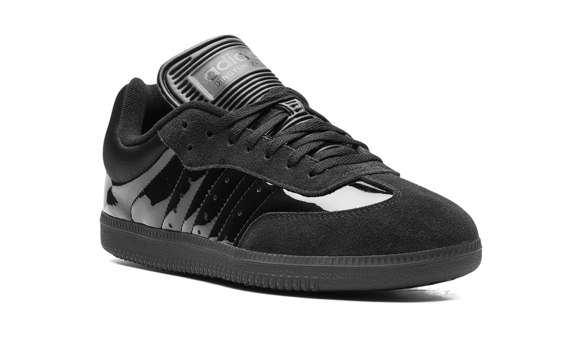 Overkicks - Adidas Samba Dingyun Zhang Black (IE3176) - detalle lateral interior