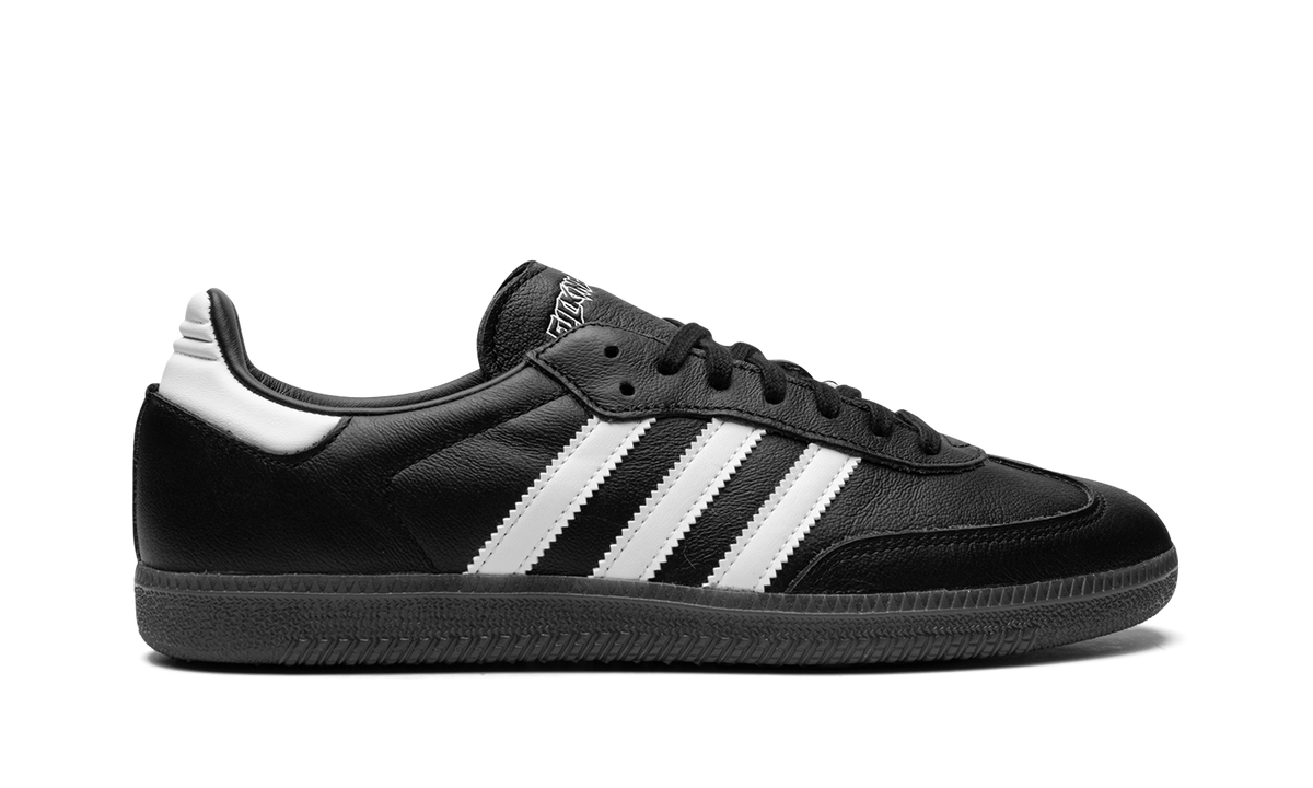 Overkicks - Adidas Samba Fucking Awesome Jason Dill Black (ID7339) - detalle talón