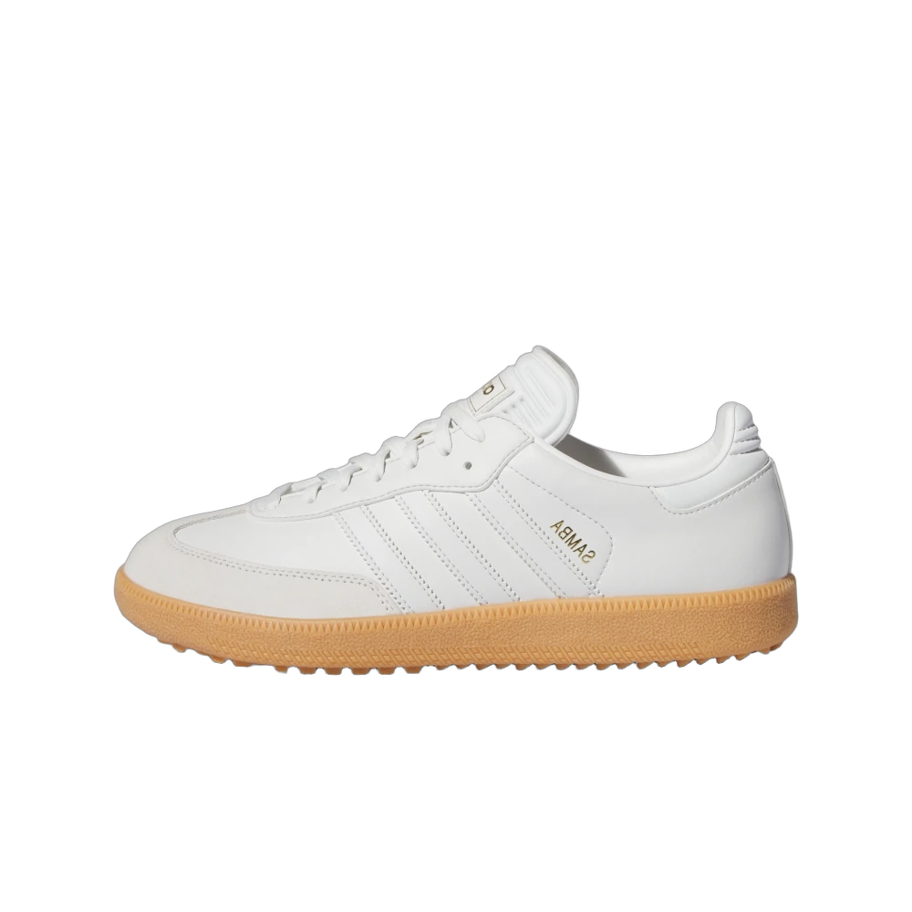 Overkicks - Adidas Samba Golf Crystal White Gum (IH5169) - vista lateral