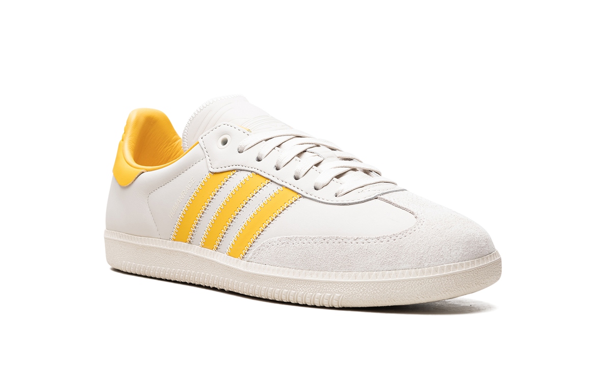 Overkicks - Adidas Samba Humanrace Bold Gold (ID9068) - detalle lateral interior