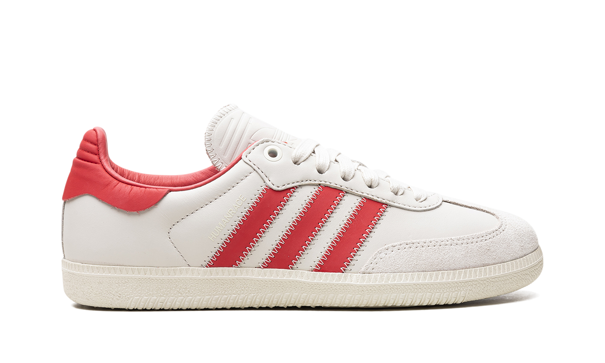 Overkicks - Adidas Samba Humanrace Glory Red (ID9066) - detalle talón