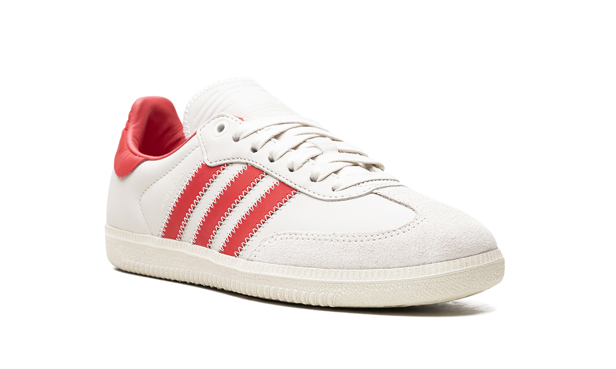 Overkicks - Adidas Samba Humanrace Glory Red (ID9066) - detalle lateral interior