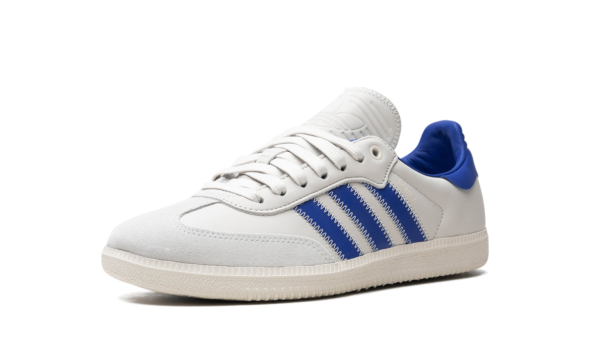Overkicks - Adidas Samba Humanrace Navy Aluminum (IG2088) - detalle suela