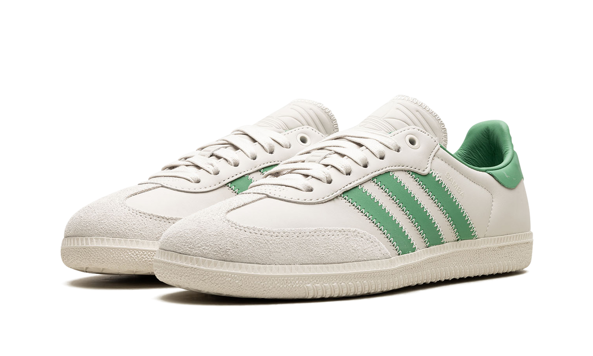 Overkicks - Adidas Samba Humanrace Preloved Green (ID9064) - vista trasera