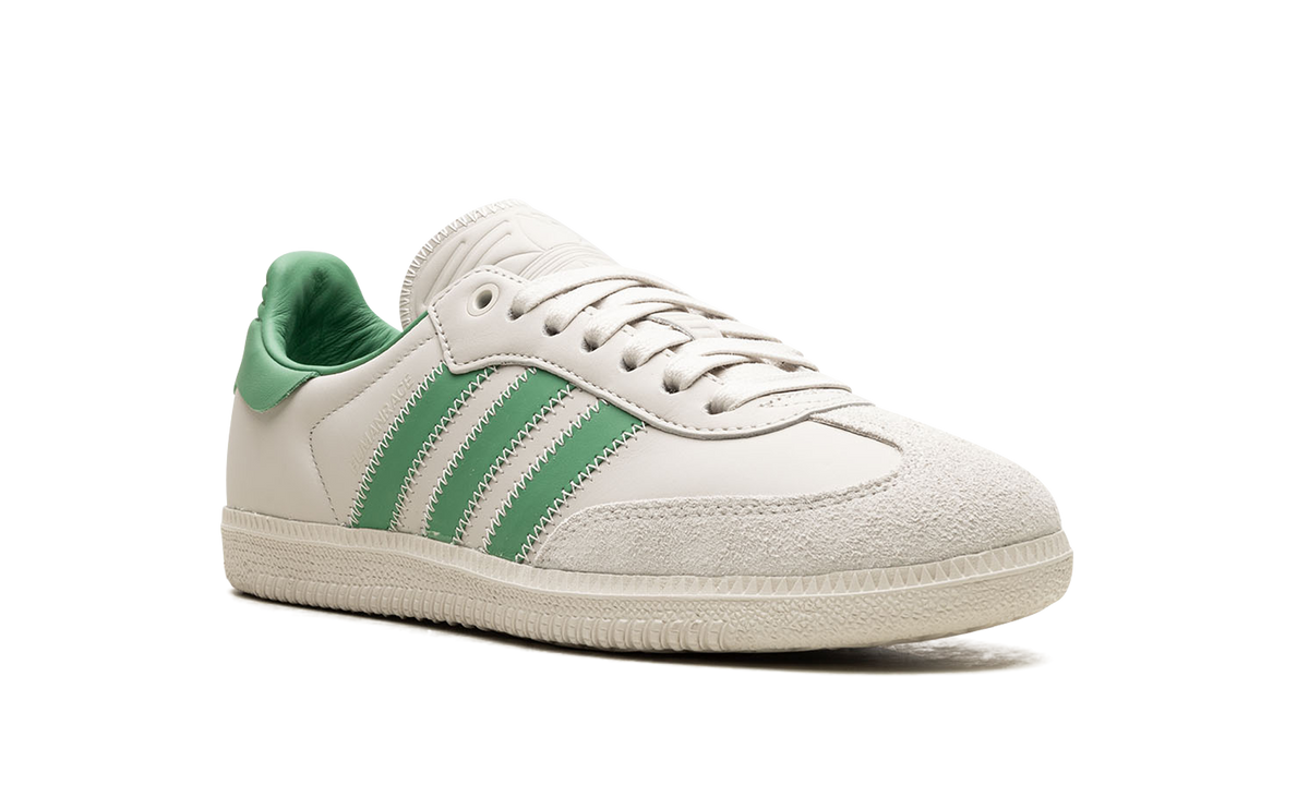 Overkicks - Adidas Samba Humanrace Preloved Green (ID9064) - detalle lateral interior