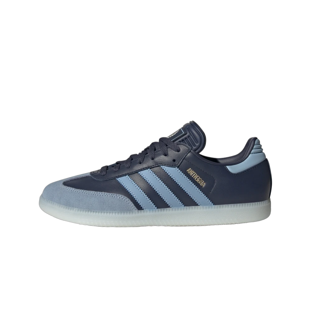 Overkicks - Adidas Samba Indoor Argentine Football Association Away Kit (JR6352) - vista lateral