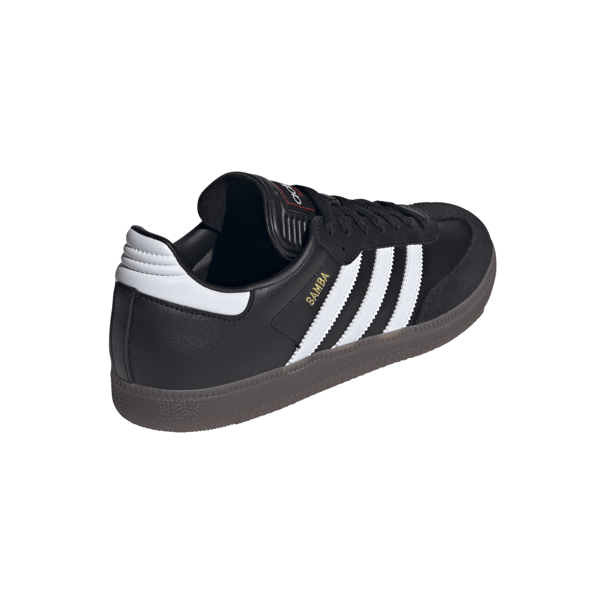 Overkicks - Adidas Samba Indoor Core Black Cloud White Vivid Red (IH6000) - vista superior