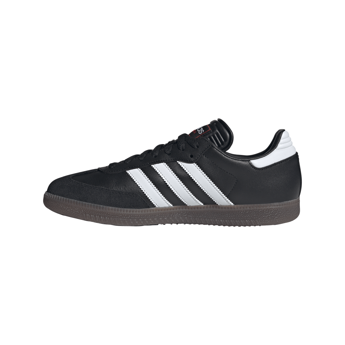 Overkicks - Adidas Samba Indoor Core Black Cloud White Vivid Red (IH6000) - detalle talón