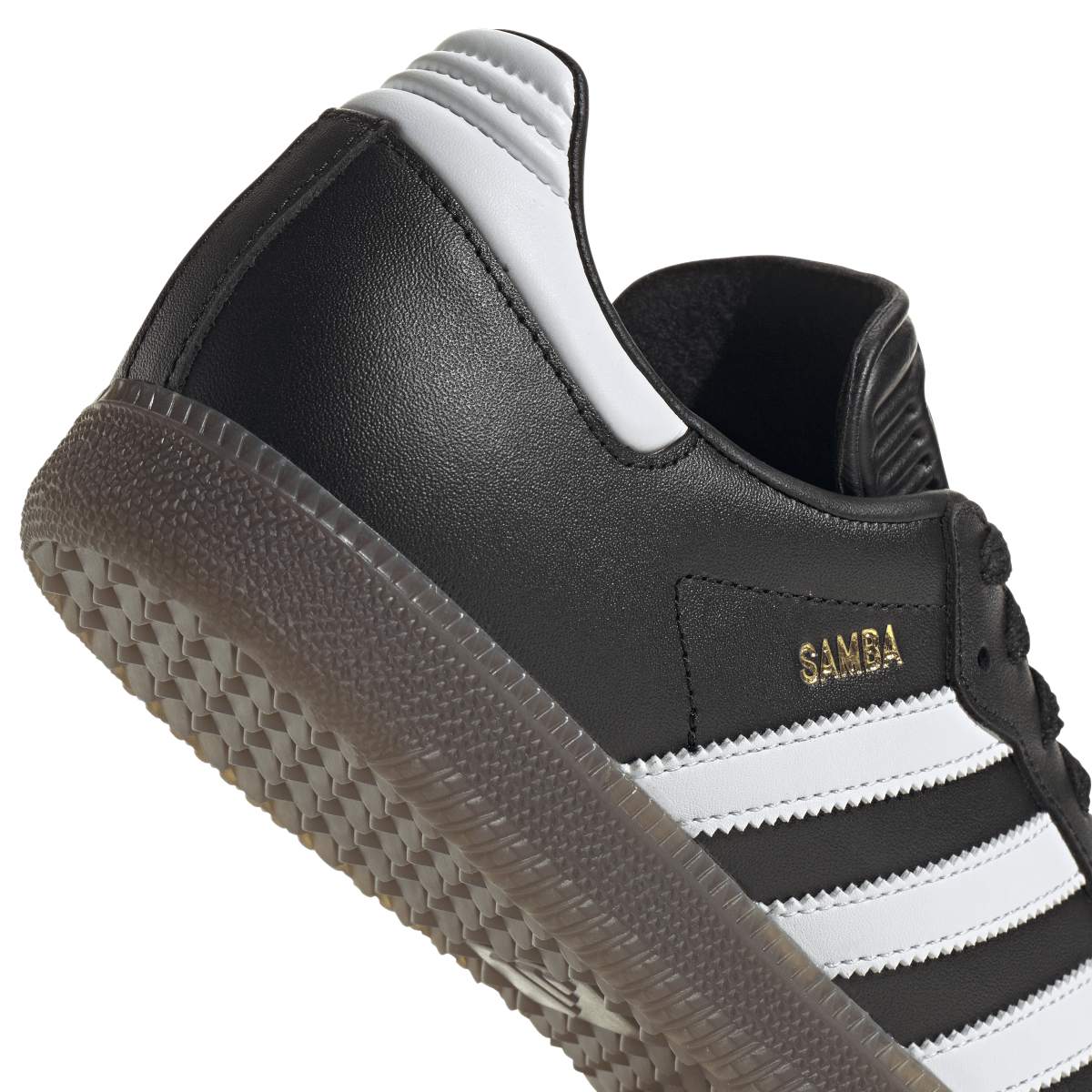 Overkicks - Adidas Samba Indoor Core Black Cloud White Vivid Red (IH6000) - detalle