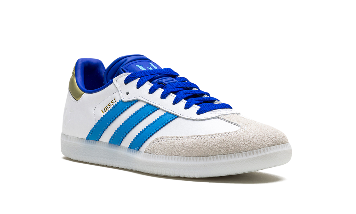 Overkicks - Adidas Samba Indoor Lionel Messi (ID3550) - detalle lateral interior